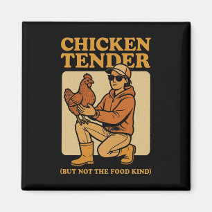 Imã Chicken Tender (mas não do tipo Comida) Engraçada