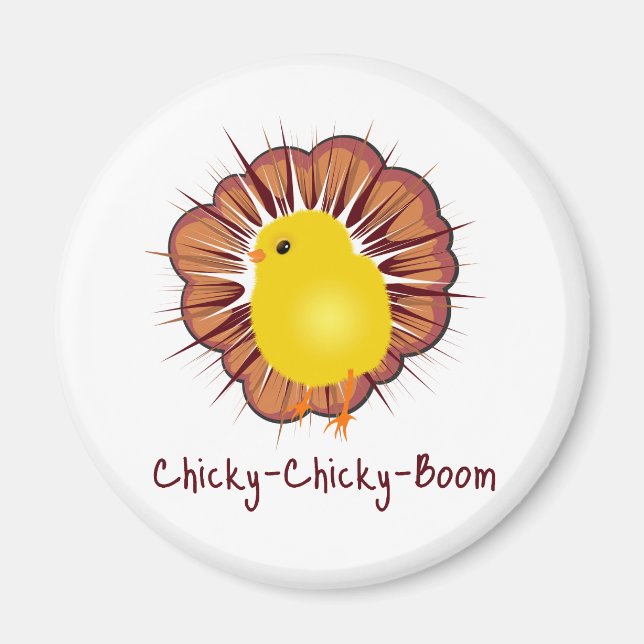 Imã Chicky Boom (Frente)