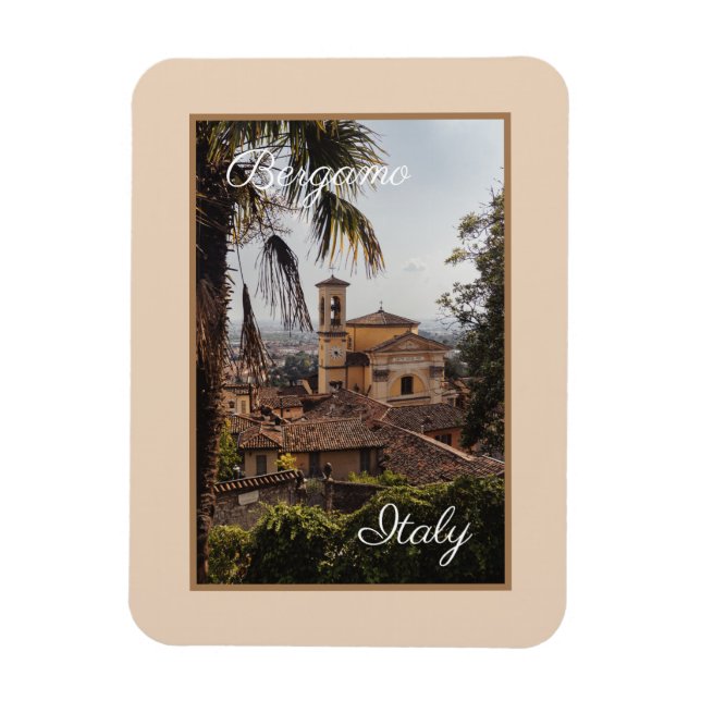 Ímã Chiesa di Papais noeis Grata Inter Vites, Bergamo, (Vertical)