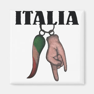 IMÃ CHIFRE ITALIANO COM OLHO MAU, CORNO