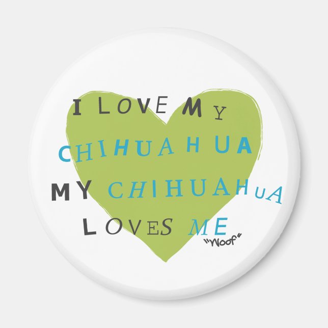 Imã Chihuahua (Frente)