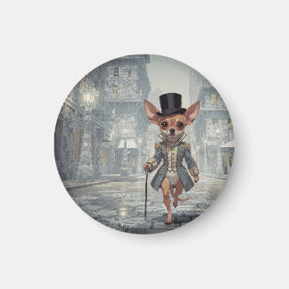 Imã Chihuahua About Town In Paris