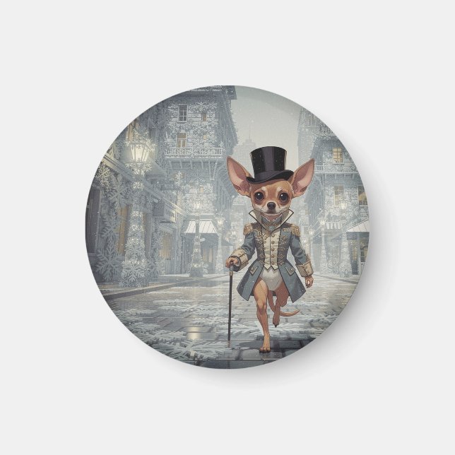 Imã Chihuahua About Town In Paris (Frente)