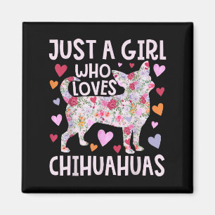 Imã Chihuahua Apenas Uma Garota Que Ama Chihuahuas Cac