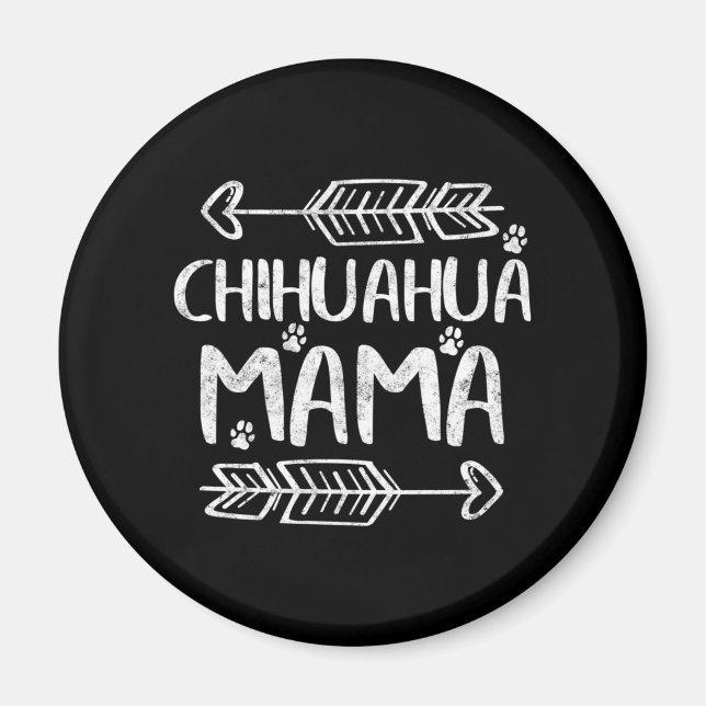 Imã Chihuahua Mama (Frente)