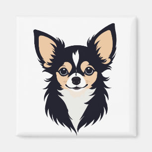 Imã Chihuahua Vetor Art Animal Moderno Gráfico Urbano