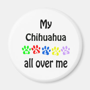 Imã Chihuahua Walks Design