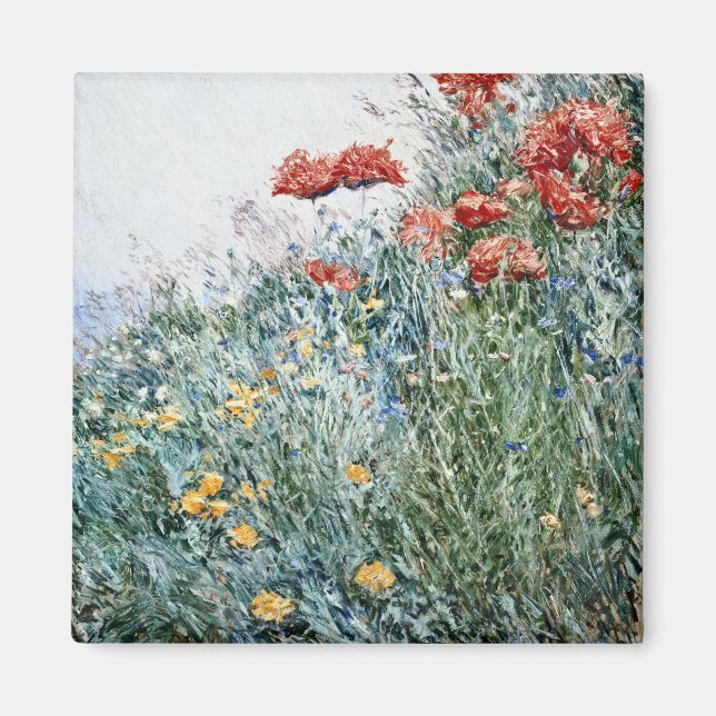 Imã Childe Hassam - Poppies, Appledore (Frente)