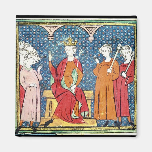 Imã Childeric II, Merovingian King of Austrasia (Frente)