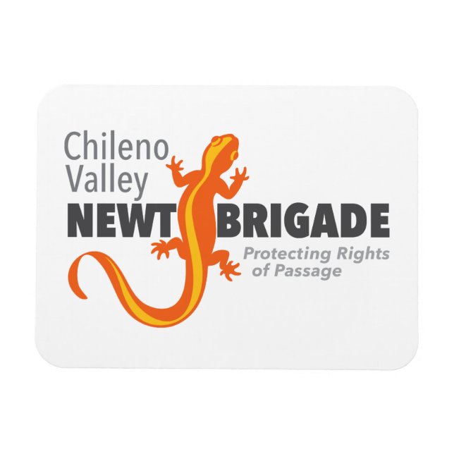 Ímã Chileno Valley Newt Brigade (Horizontal)