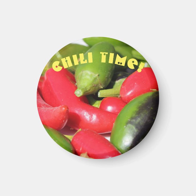 Imã Chili Time Magnet (Frente)