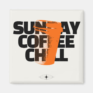 Imã Chill de Café de Domingo - Gráfico de Citação em M
