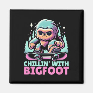 Imã Chillin' Com Snowboa, Esportes Alpinos De Inverno 