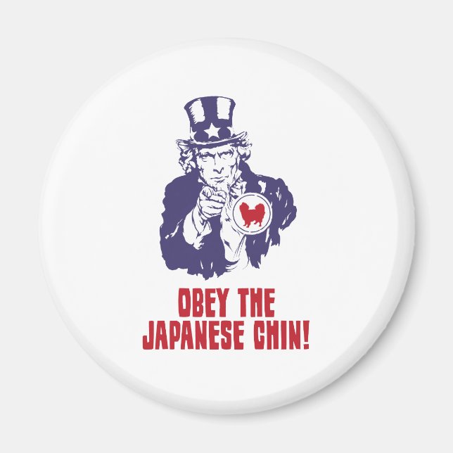 Imã Chin Japonês (Frente)