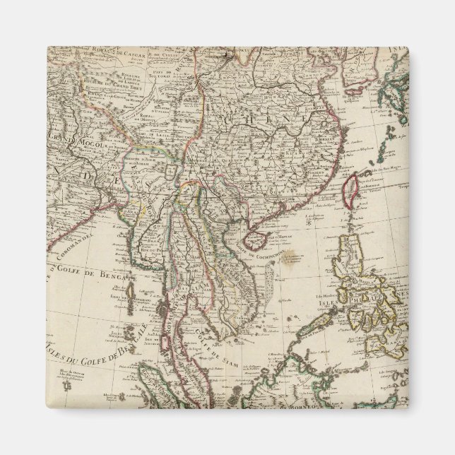 Imã China, Índia, Ásia (Frente)