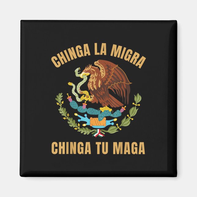 Imã Chinga La Migra Chinga Tu Imigrante Mexicano Direi (Frente)