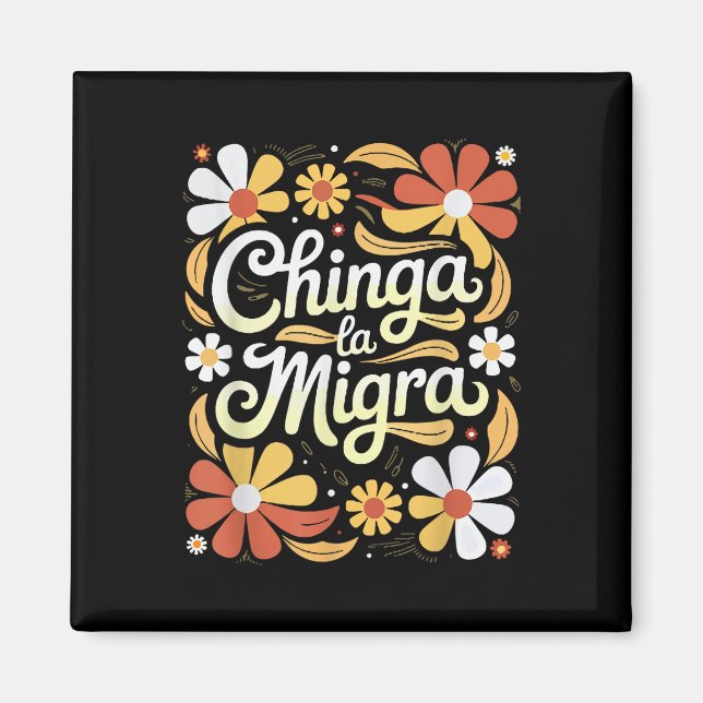 Imã Chinga La Migra pró-imigração Fascismo Direitos Hu (Frente)