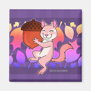 Imã Chipmunk alegre -