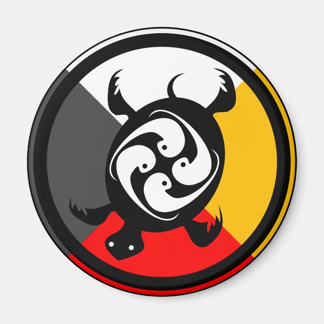 Imã Chippewa Dodem Miskwaadesi (Frente)