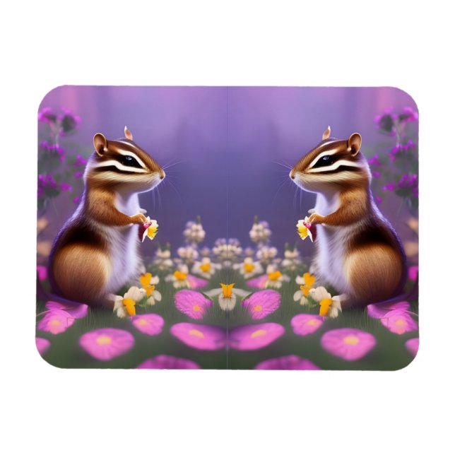 Ímã Chipset em Flores (Horizontal)