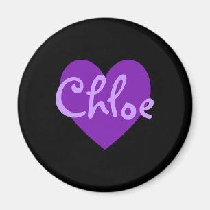 Imã Chloe no roxo