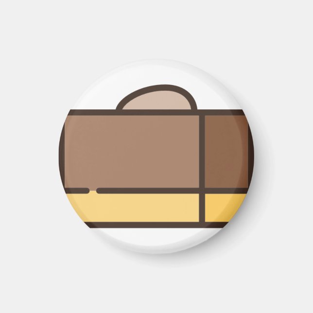 Imã chocolate (Frente)