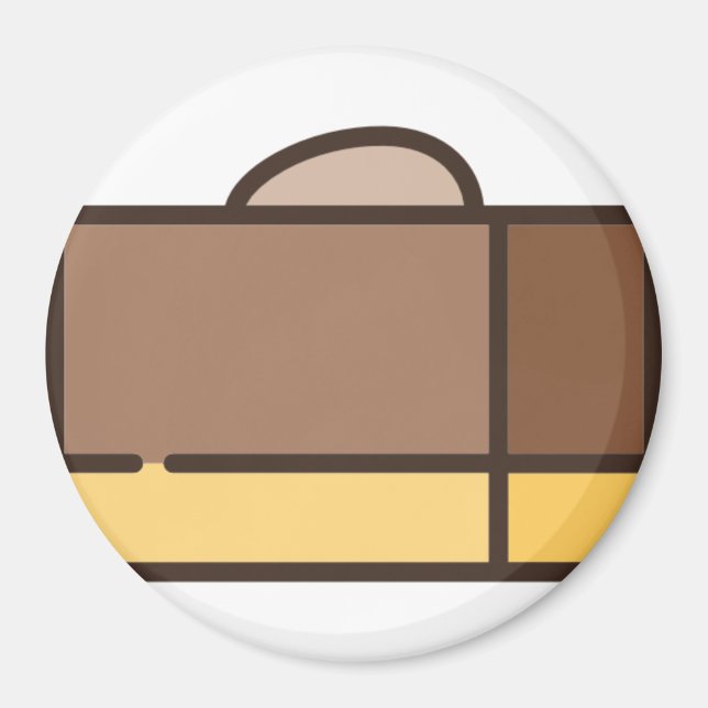 Imã chocolate (Frente)