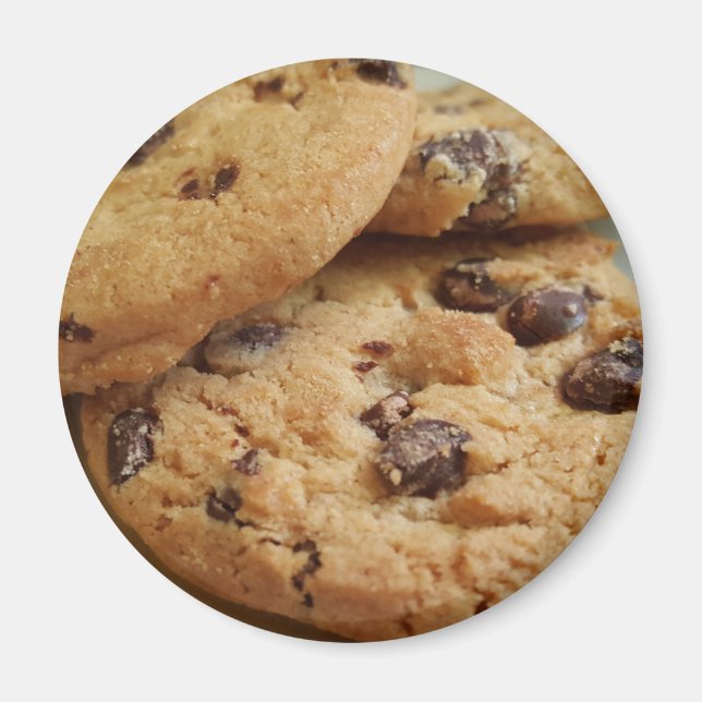 Imã Chocolate Chip Cookie Magnet (Frente)