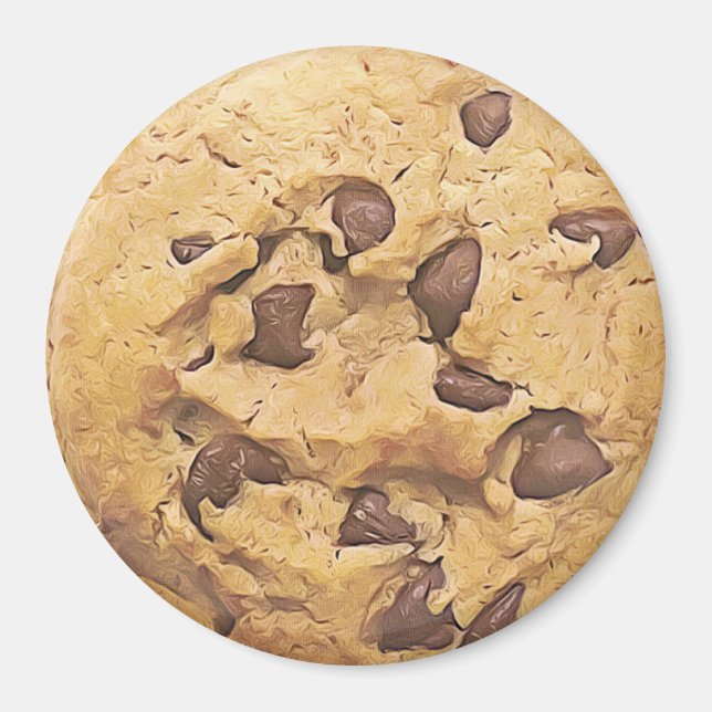 Imã Chocolate Chip Cookie Magnet (Frente)