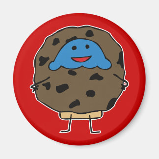 Imã Chocolate Chip Cookie Muffin - Magnet