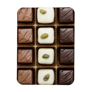 Ímã Chocolate de luxo feito à mão numa caixa