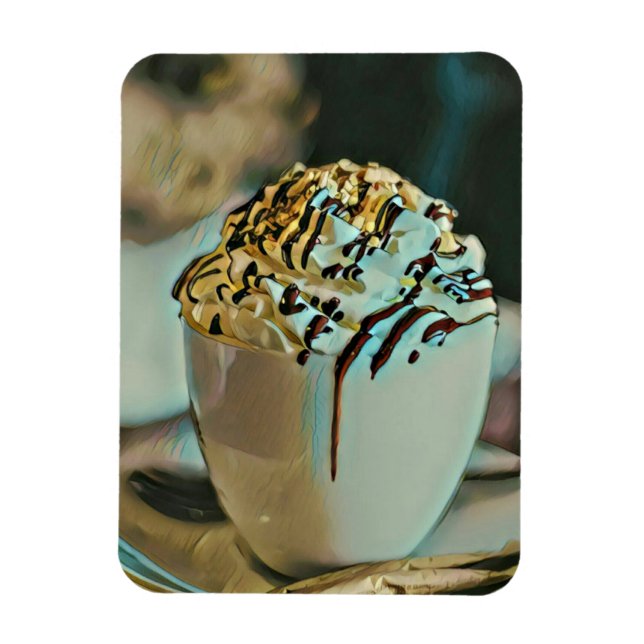 Ímã chocolate de sorvete (Vertical)