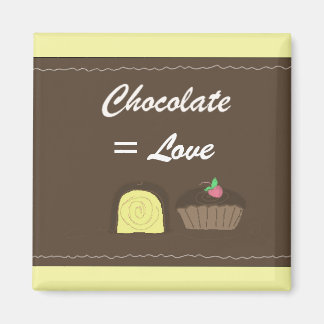 Imã Chocolate É Igual a Amor