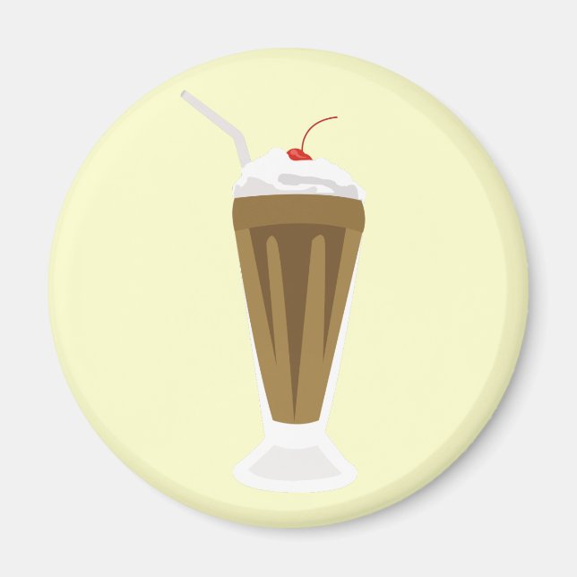 Imã Chocolate Milkshake Magnet (Frente)