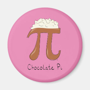 Imã Chocolate Pi Fofo, Matemática Pi, Mídia