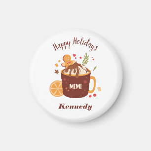 Imã Chocolate Quente Cinto com Gingerpão