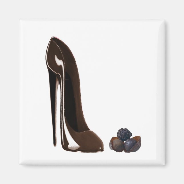 Imã Chocolates e Calçado Stiletto (Frente)