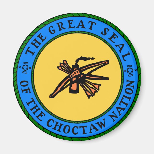 Imã Choctaw Seal (Frente)