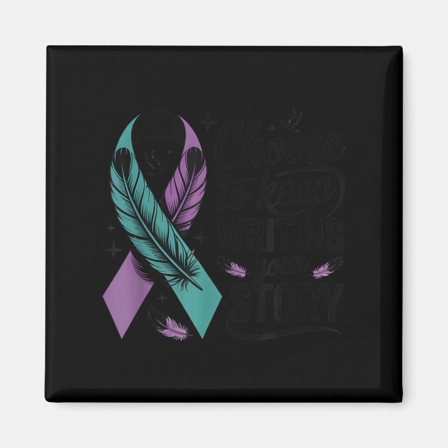 Imã Choose To Keep Writing Your Story Insrational Quot (Frente)