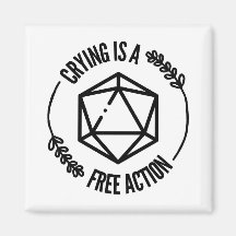 Chorar é um Magneto de Ação Livre