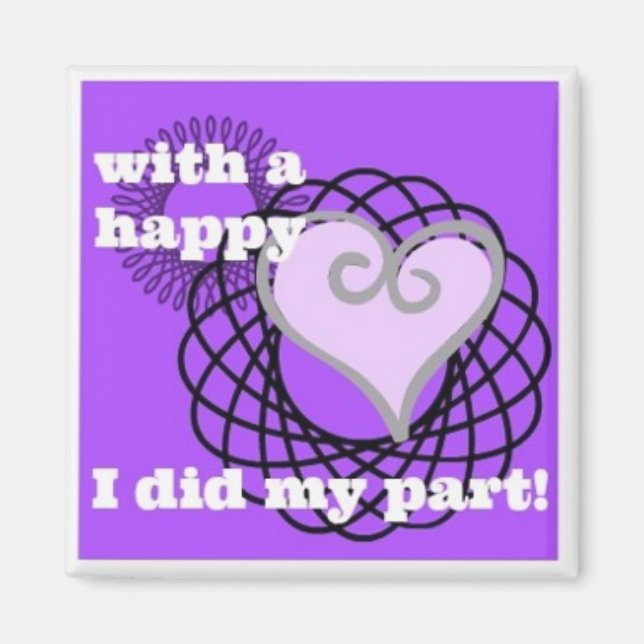 Imã chore magnet!! (Frente)