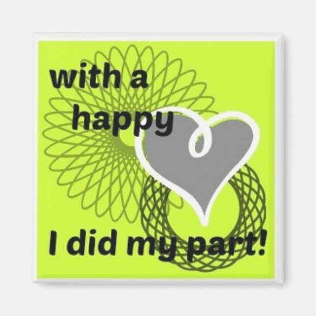 Imã chore magnet!! (Frente)