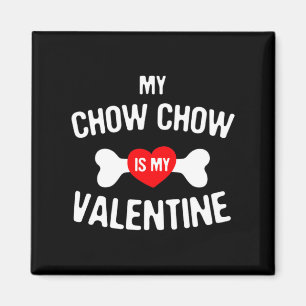 Imã Chow Chow é meu namorado cachorro Chow Chow _1
