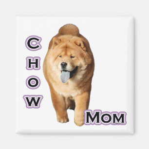 Imã Chow Chow Mãe 4 - Magnet