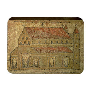 Ímã Christian Basilica, pavimento mosaico, período rom