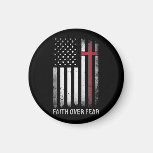 Imã Christian EUA Flag American Cristo Faith Over F