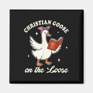 Imã Christian Goose Sobre O Bobo Perdido Goose Jesus D