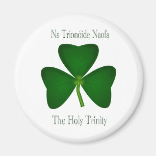 Imã Christian Irish Clover Magnet