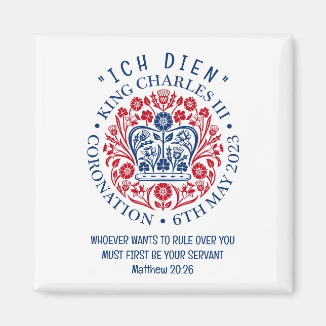 Imã Christian KING CHARLES III Coronação (Frente)