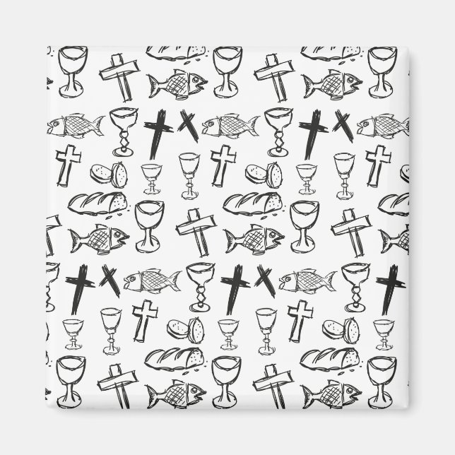 Imã Christian Pattern (Frente)